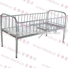 Tubular de aço inoxidável Cama de hospital pediátrico